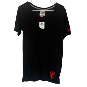 Pink SF Giants Tee